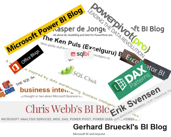 Power BI && Excel Self-Service BI -blogeja
